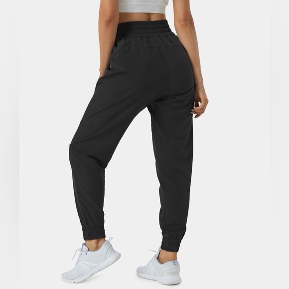 Halara NWT High Waisted Elastic Waistband Hiking Joggers Slate Blue Size XL - Picture 6 of 12